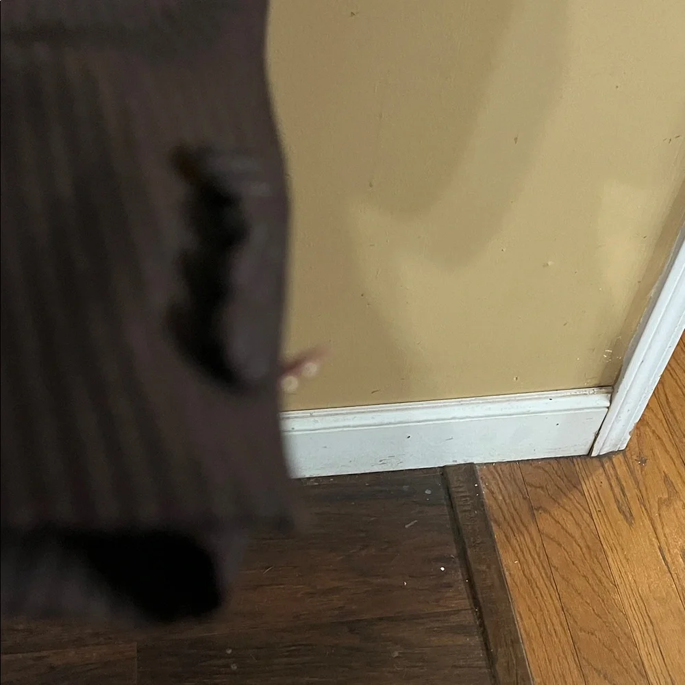Vittorio Dark Brown Pinstripe Suit Jacket